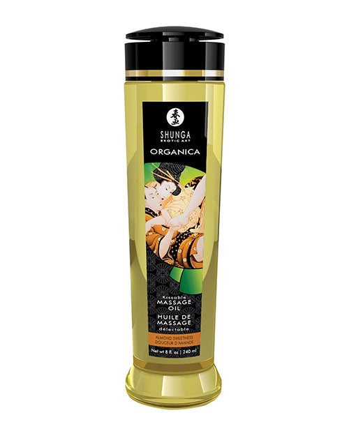 Shunga Organic Dầu Massage Hôn Được 100% Hữu Cơ Gợi Cảm 