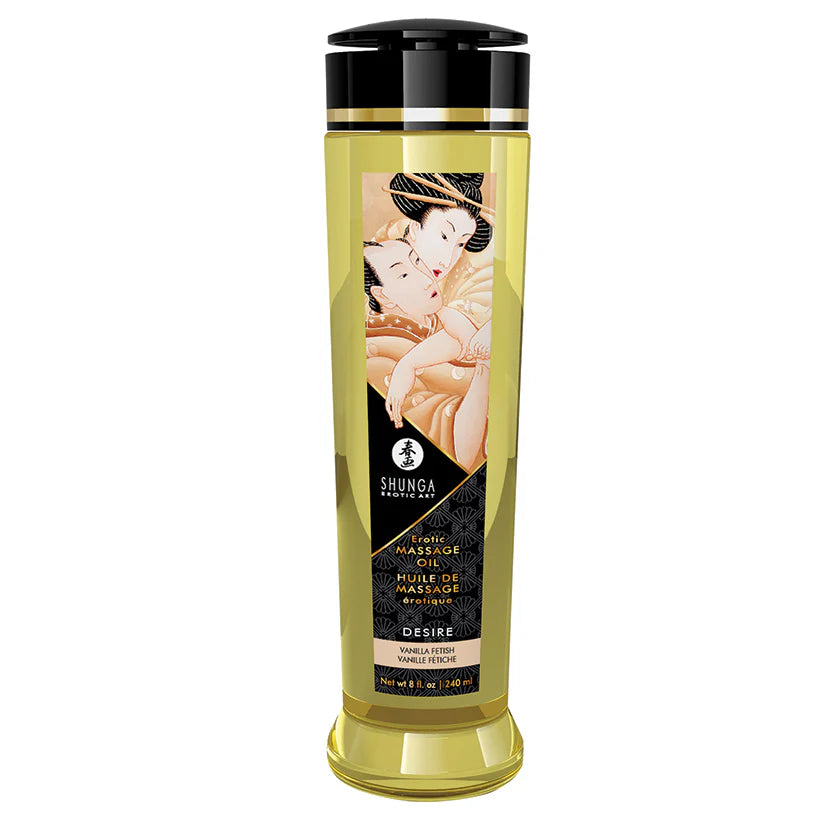 Shunga Erotic Oil Trái Cây - Massage Gợi Tình Tự Nhiên 
