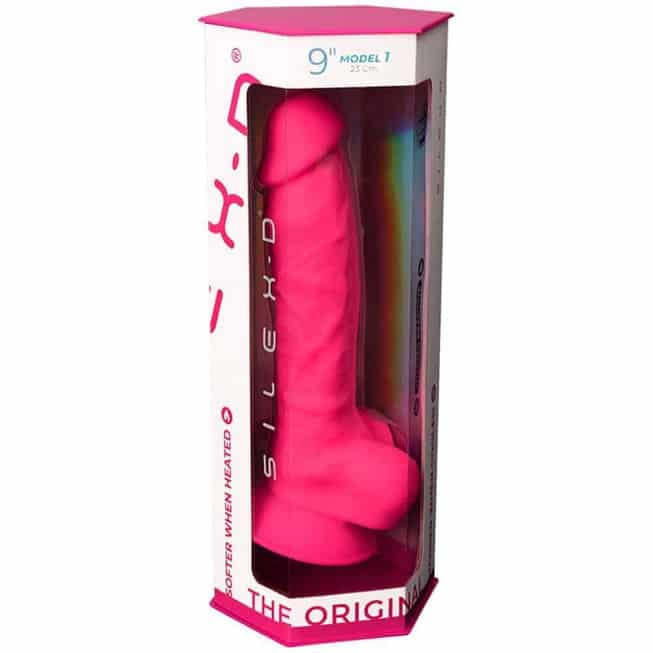 SilexD Model 1 Dildo Hồng 23cm Silicone Premium