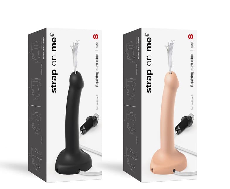 Strap-on-me Dildo Phun S 17cm Thật Silicone