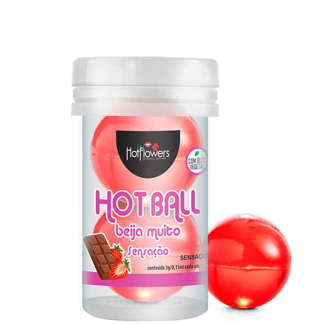 HotFlowers Hot Ball Dầu Dâu Tây Chocolate