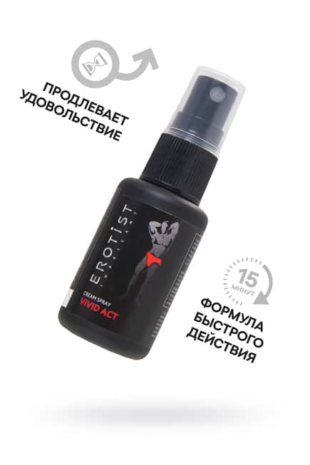 Kem Phun Erotist Vivid Act Nam 30ml Kích Thích Mạnh