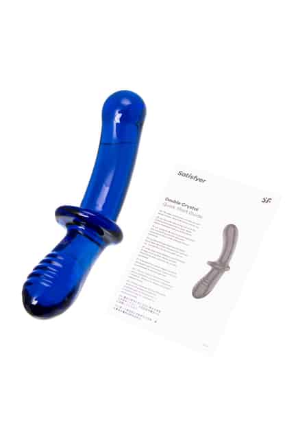 Satisfyer Double Crystal kích thích đôi kính 20cm