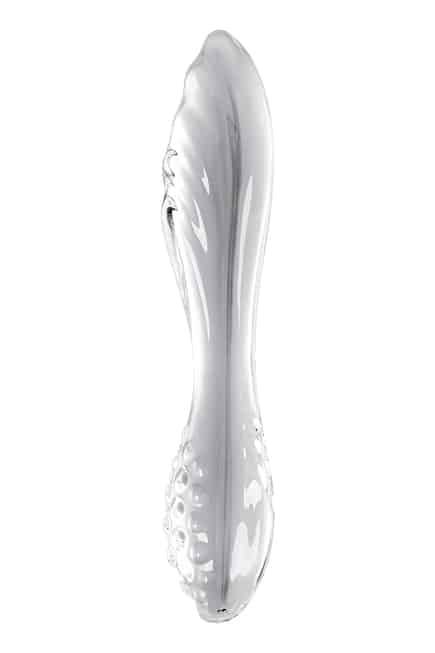 Satisfyer Crystal đôi kính 18.5cm trong suốt lấp lánh