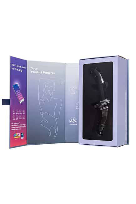 Satisfyer Double Crystal kính 20cm kép, kích thích cả hai