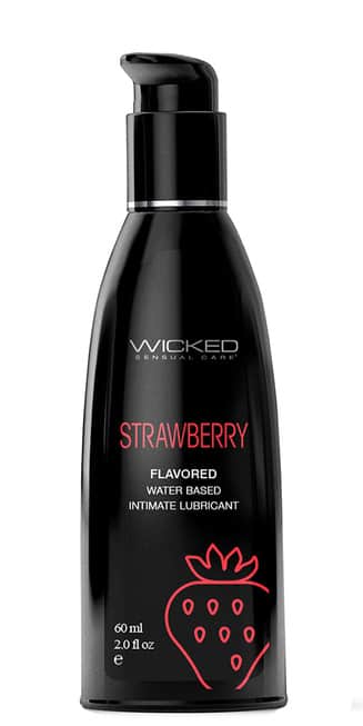 Lube Wicked Aqua dâu tây oral 60ml mịn màng