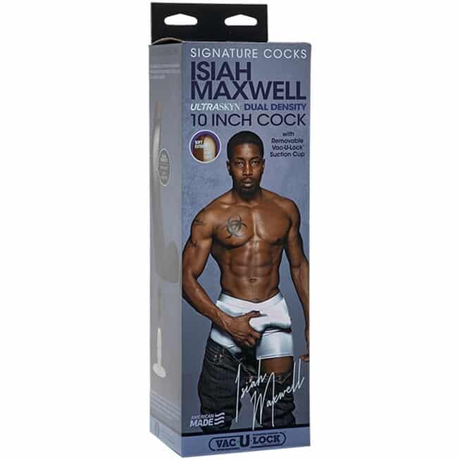 Doc Johnson Isiah Maxwell 26cm Nâu TPE Siêu Lớn Thật