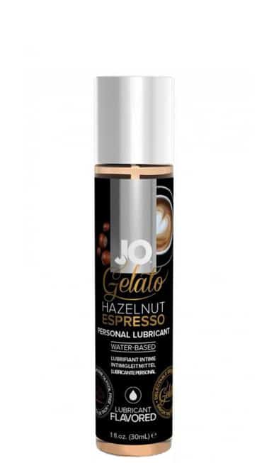 Gel bôi trơn oral System JO espresso óc chó 30ml nước an toàn ngon miệng