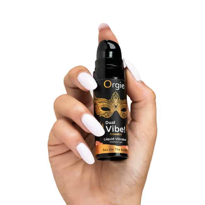 Orgie Dual Vibe Kissable Gel Rung Bãi Biển 15ml