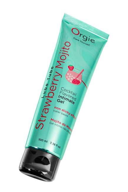 Orgie Lube Oral Dâu Moito 100ml Hương Vị Nóng