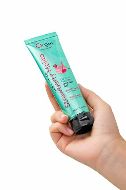 Orgie Lube Oral Dâu Moito 100ml Hương Vị Nóng