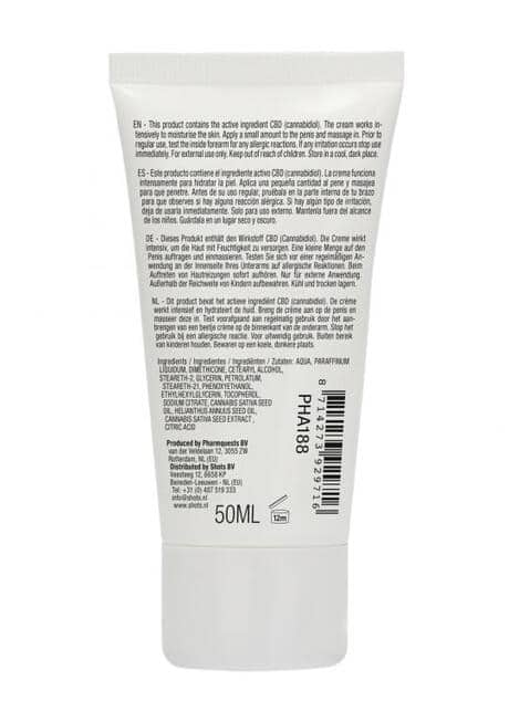 Kem CBD PharmQuests 50ml Sục Thư Giãn Xuất Tinh Mạnh
