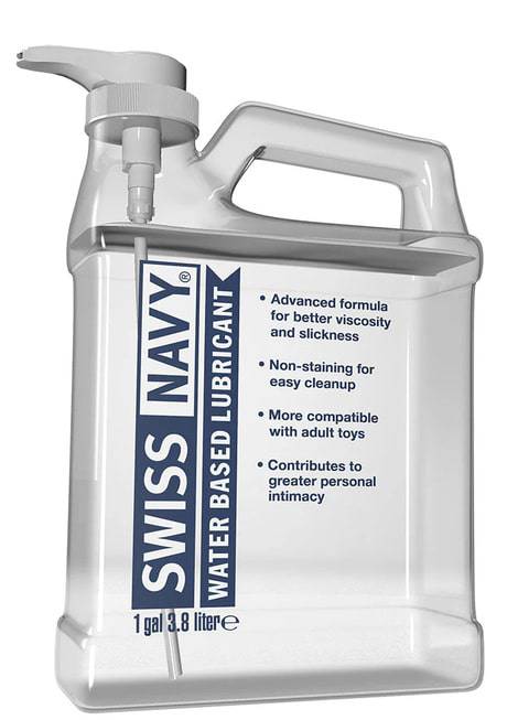 Swiss Navy Gel Bôi Trơn Nước 3.8L An Toàn Lâu Dài 