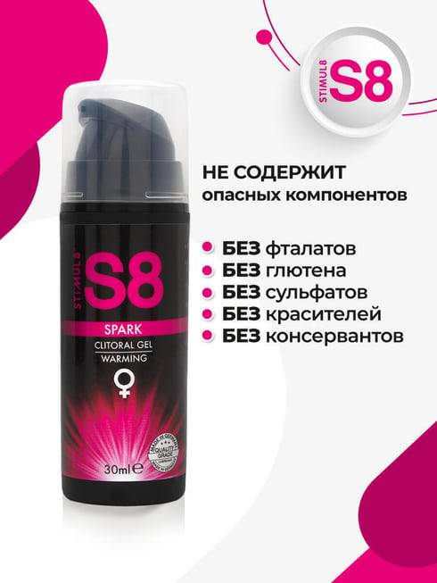 Stimul8 Spark Gel Clit Đức 30ml Nóng Bỏng