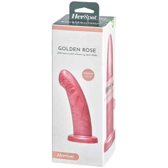 Fleshlight Her Spot Golden Rose 15.2cm Silicone Mịn