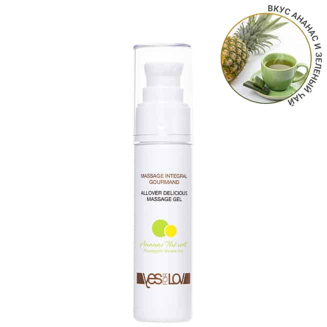 Gel Lube YESforLOV Pineapple Green Tea Hybrid 50ml