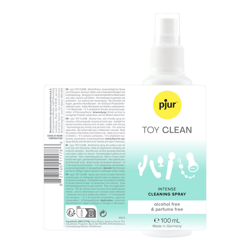 Xịt sạch Pjur đồ chơi 100ml Đức khô nhanh
