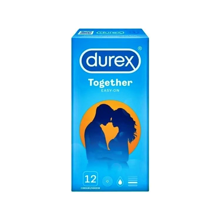 Durex Together Bao Cao Su 12pcs Siêu Mỏng Thỏa Mãn