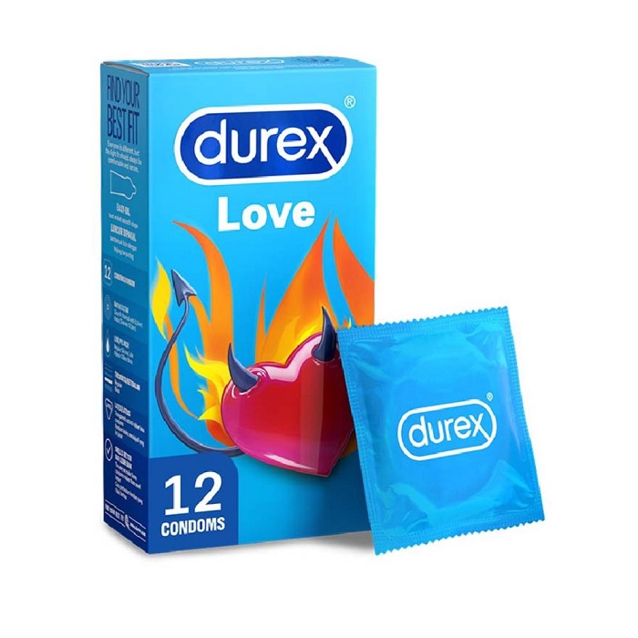 Durex Ai Yi Dai Bao Cao Su 12pcs Siêu Dễ Đeo