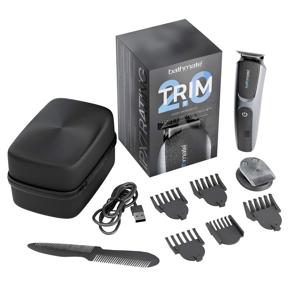 Bathmate Trim 2.0 kit tỉa lông đen grooming dương vật