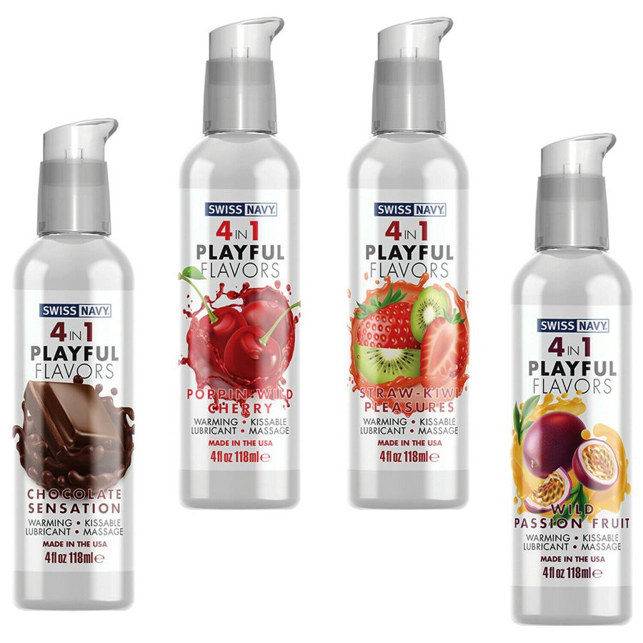 Swiss Navy gel dâu kiwi 4in1 bôi trơn ngon miệng đa năng
