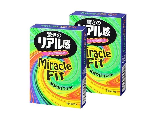 Sagami Dán Khít 5 Miếng Tự Nhiên An Toàn Nhật