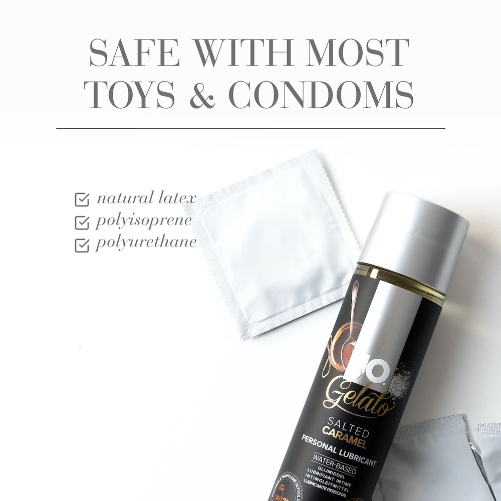 JO Gelato Caramen Muối Lube 120ml Ngọt Ngào Hương Vị Độc Đáo