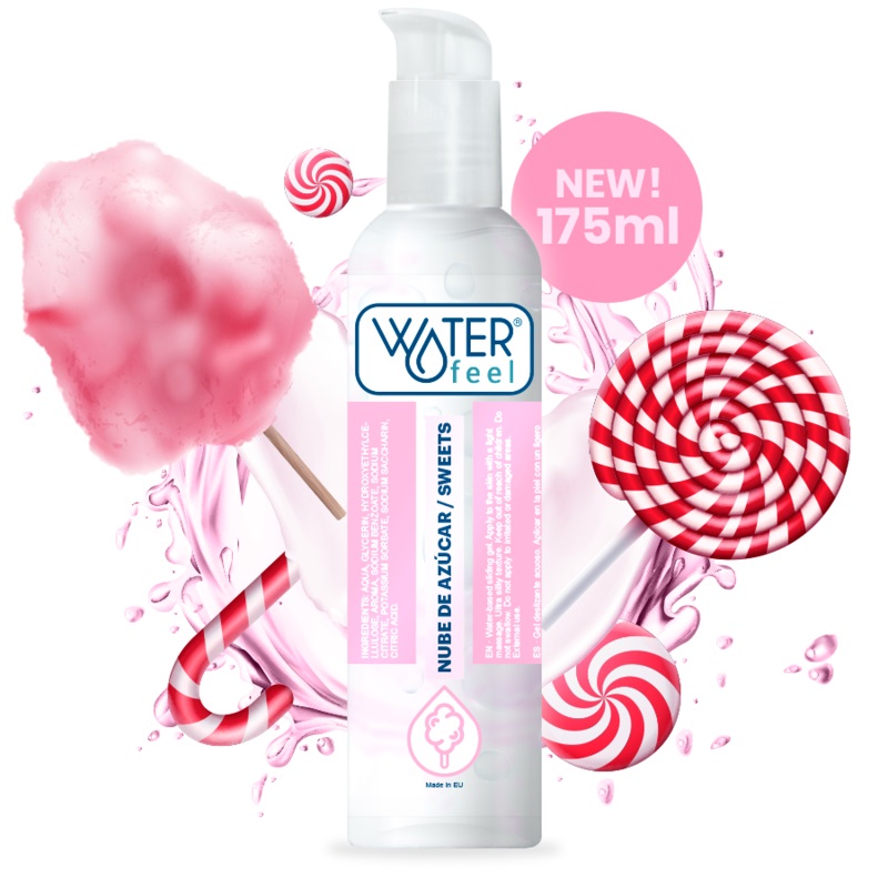Waterfeel Lube Ăn Được Vị Kẹo 175ml