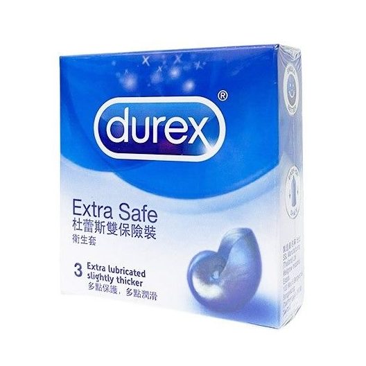 Durex Extra Safe Safety Set An Toàn Siêu Mỏng 3 Viên Chính Hãng
