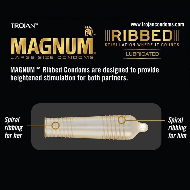 Bao Siêu Lớn Trojan Magnum Xoắn Tăng Sướng Điên Cuồng