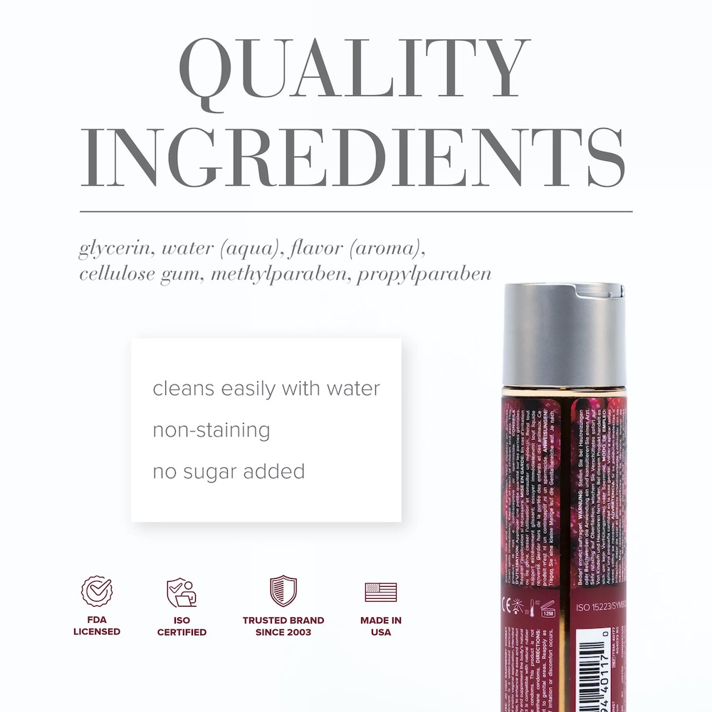 Dầu bôi JO H2O raspberry 30ml nước an toàn ngon miệng