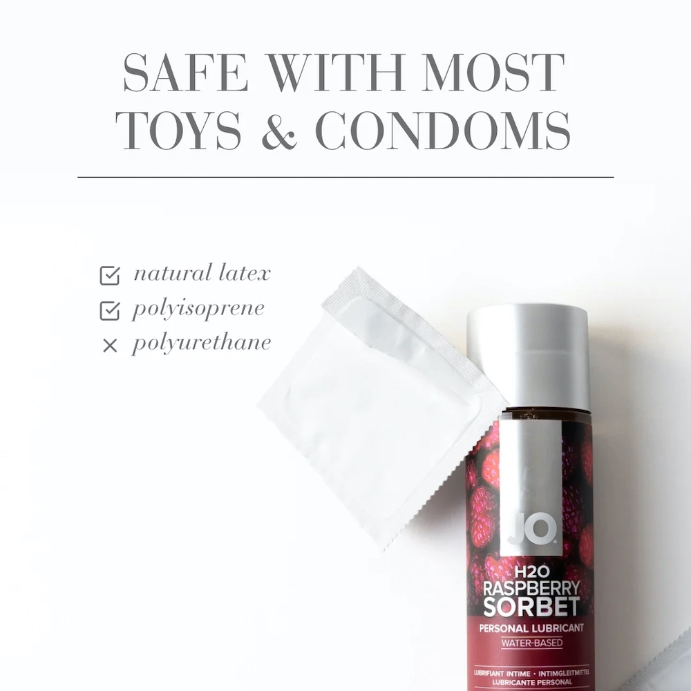 Dầu bôi JO H2O raspberry 30ml nước an toàn ngon miệng