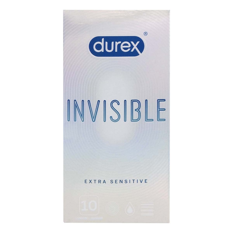 Durex Siêu Nhạy Ẩn Hình 10 Viên