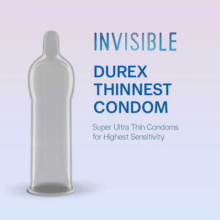 Durex Siêu Nhạy Ẩn Hình 10 Viên