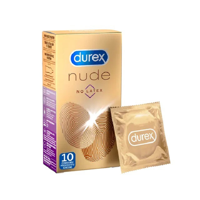 Durex Bao Cao Su Mỏng Không Bột 10 Viên Anh Siêu Cảm