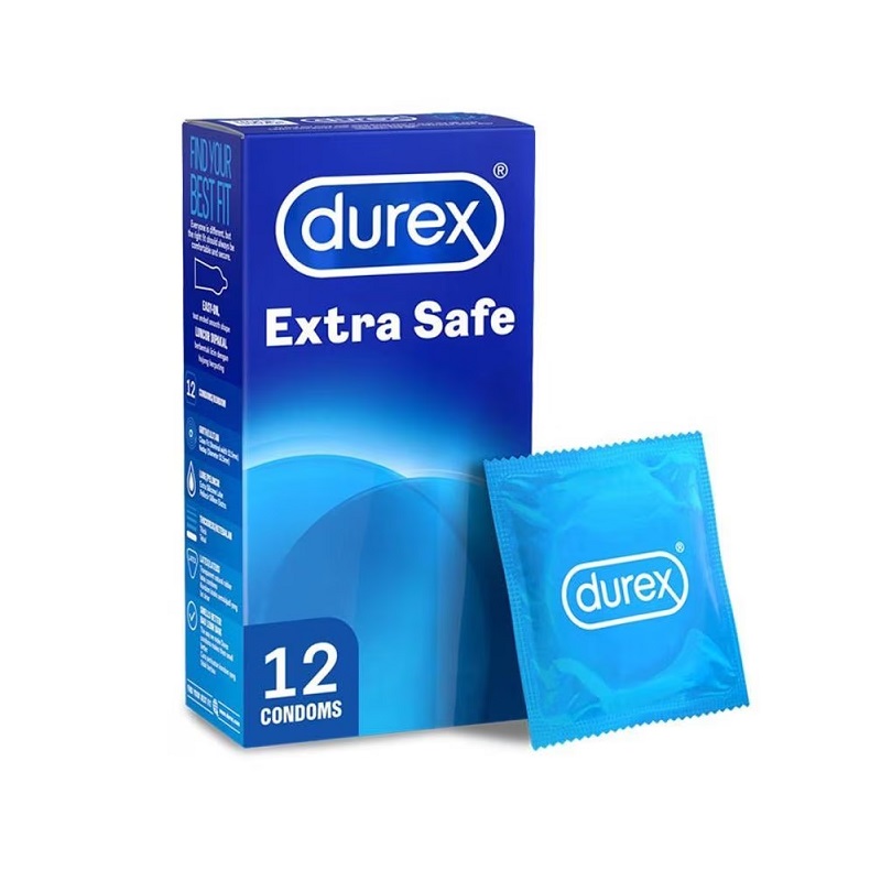 Durex Double Safe 12 Viên Mỏng An Toàn Siêu Thoải