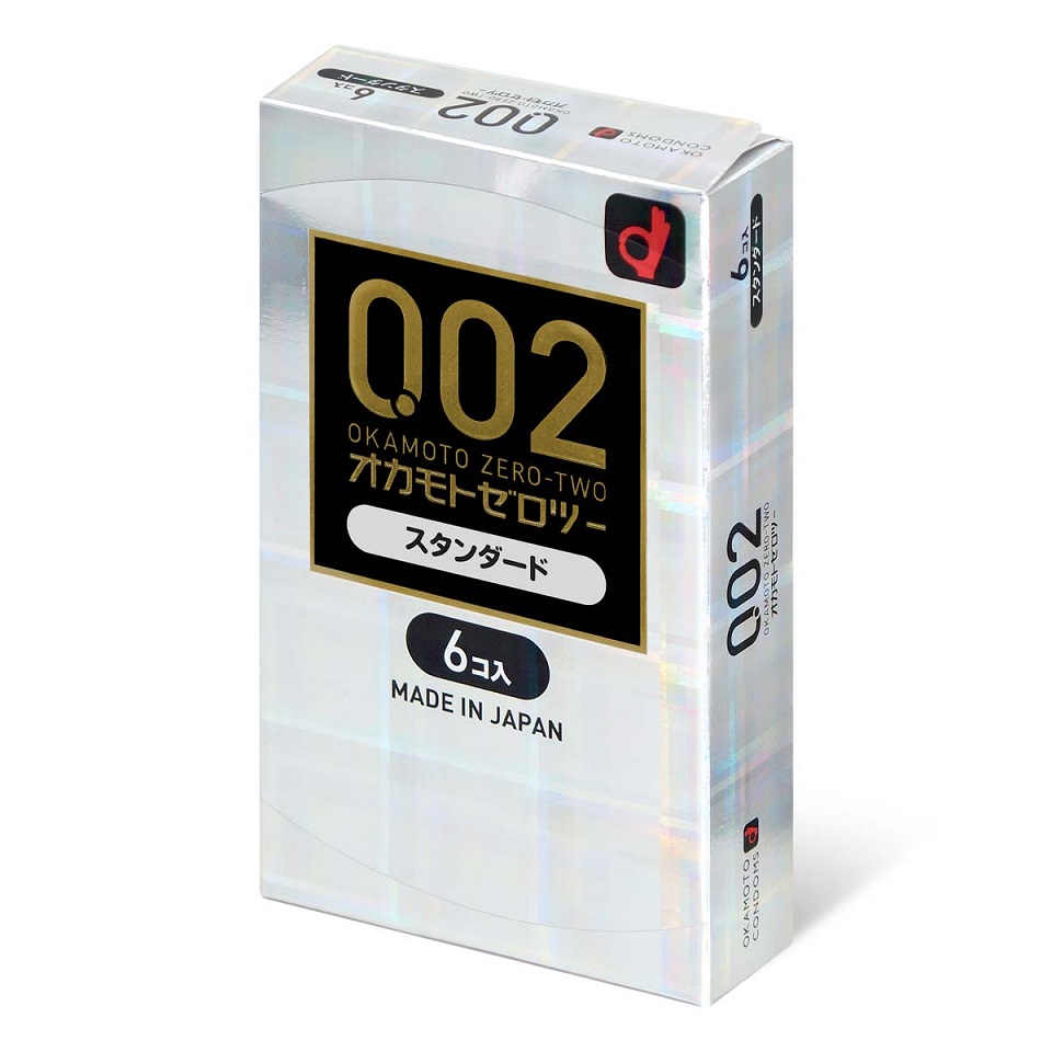 Okamoto 0.02EX Siêu Mỏng Đều 6 Cái Bao Cao Su Nhật
