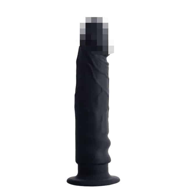 Popo Pleasure Toyfa Lupi Anal Dildo Đen 13.5cm Siêu Sướng
