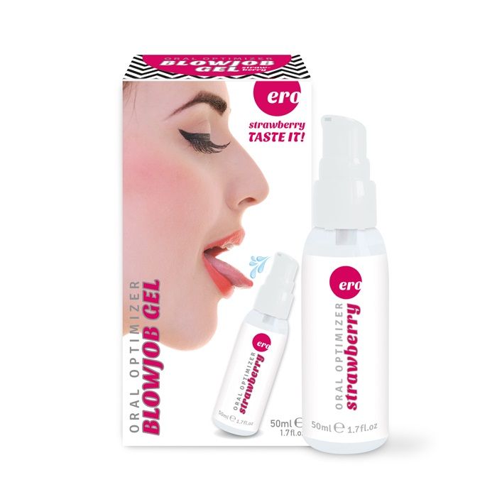 Ero Gel Thổi Cười Dâu 50ml Ăn Được Siêu Ngọt