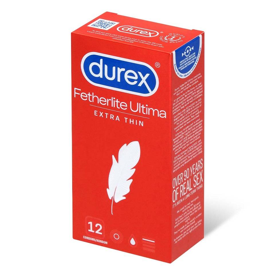 Durex Bao Cao Su Mỏng 12cm Viên An Toàn Gần Gũi