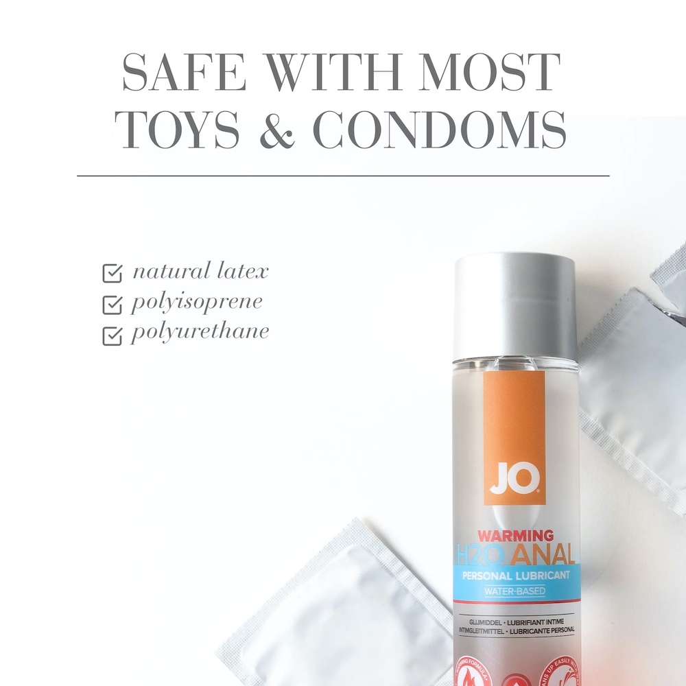 JO H2O gel hậu môn nóng 60ml mượt mà đam mê