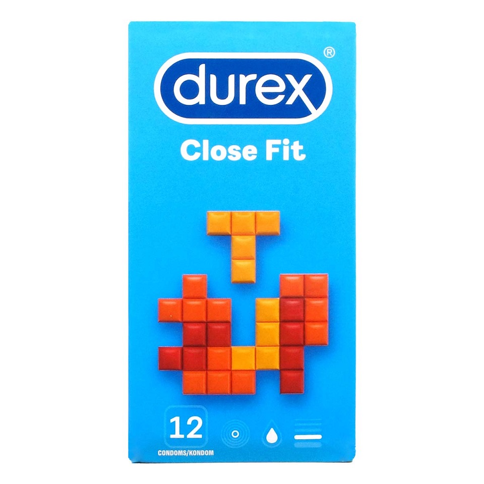Durex Siêu Mỏng 12c Viên An Toàn Cảm Giác Thật