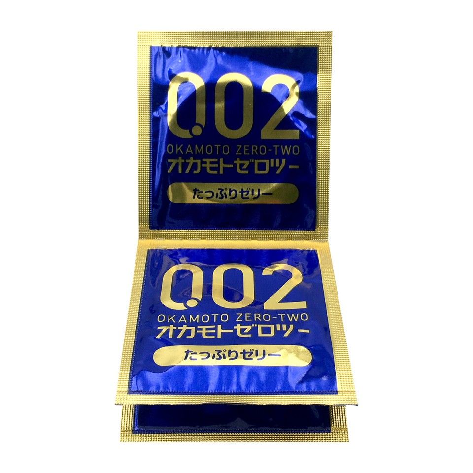 Okamoto 0.02EX Siêu Mỏng Đặc Dầu 6pcs Tự Nhiên