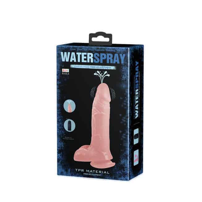 Baile Ejection Dildo 19cm Phun Vibro Púm