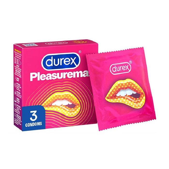 Durex Twist Điểm Lồi Siêu Sướng 3 Cái