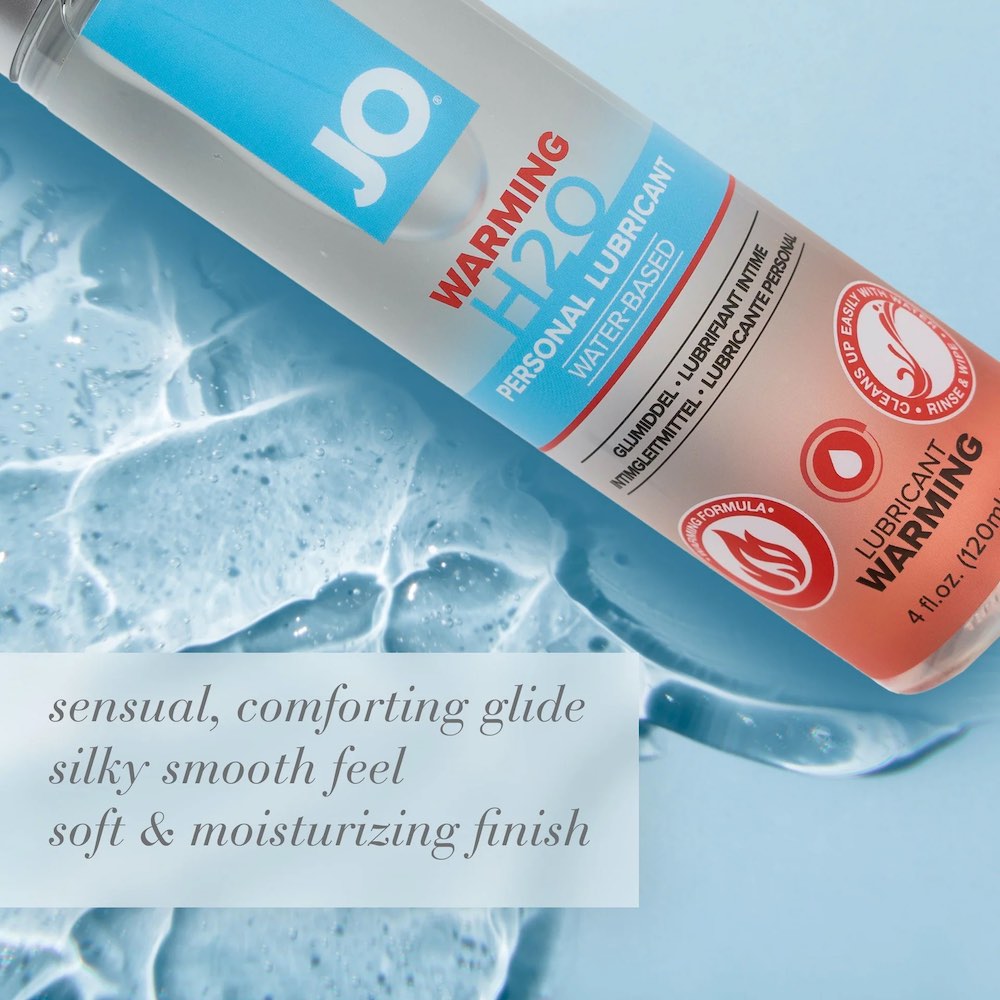 JO H2O Lube Ấm Áp Nước 120ml Trơn Tru Nồng Nhiệt