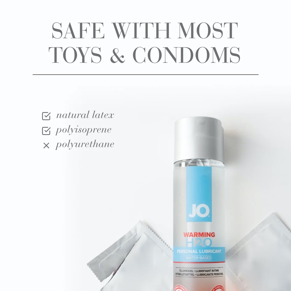 Gel JO H2O ấm cảm 60ml trơn thả ga