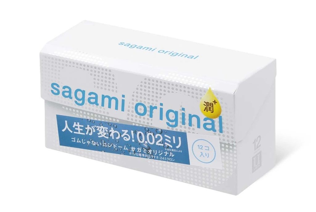 Sagami 0.02 PU Cực Mỏng 12 Miếng Trơn An Toàn