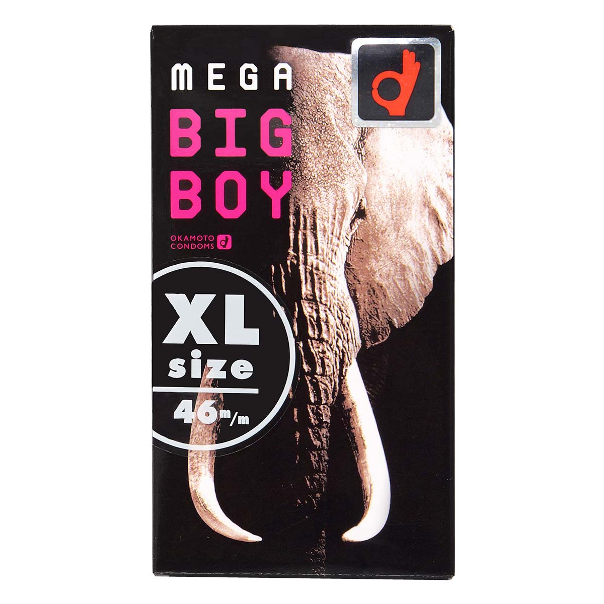 Okamoto Big Boy XL 46mm 12 cái siêu lớn khử mùi