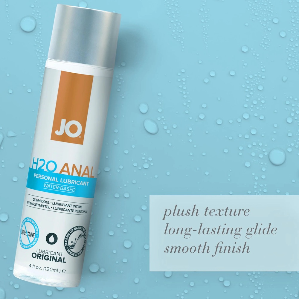 JO H2O Anal Lube 60ml - Trơn Hậu An Toàn!